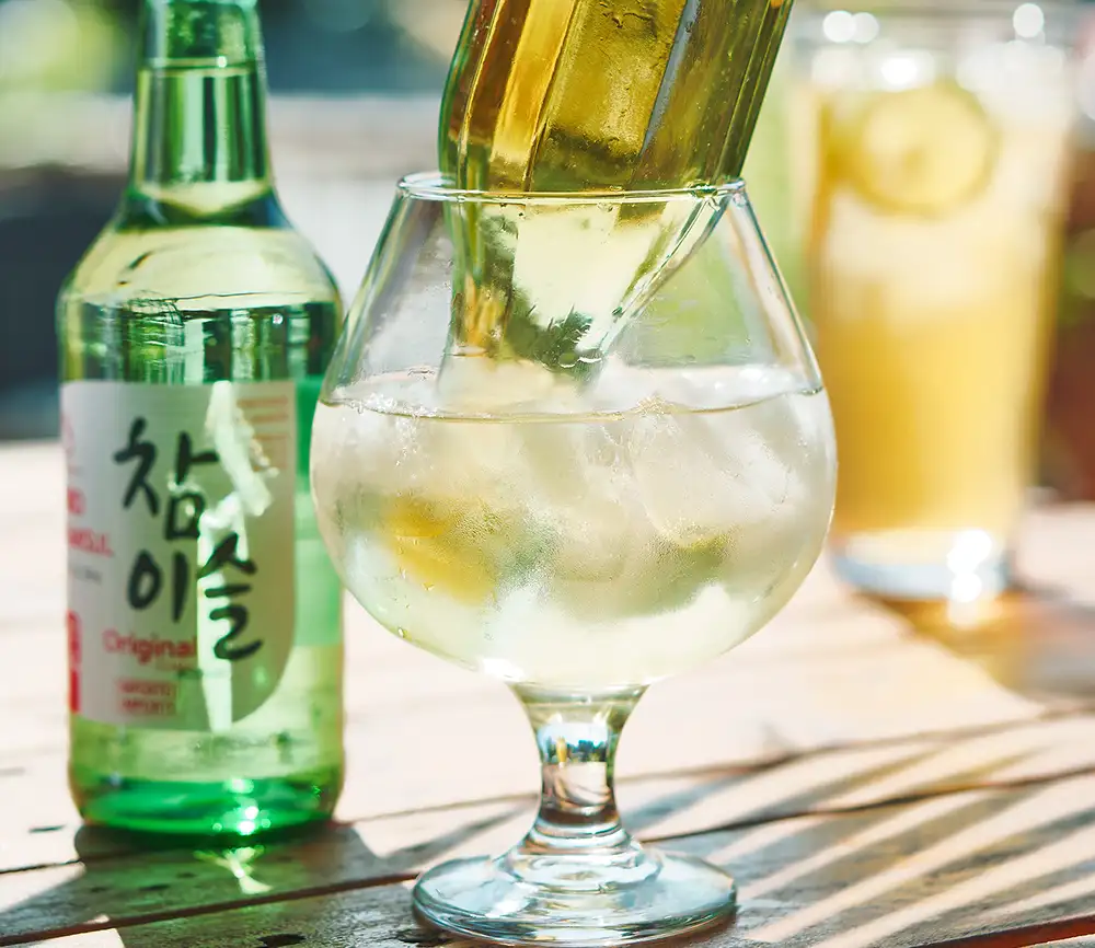 cocktail soju bière tok-tok
